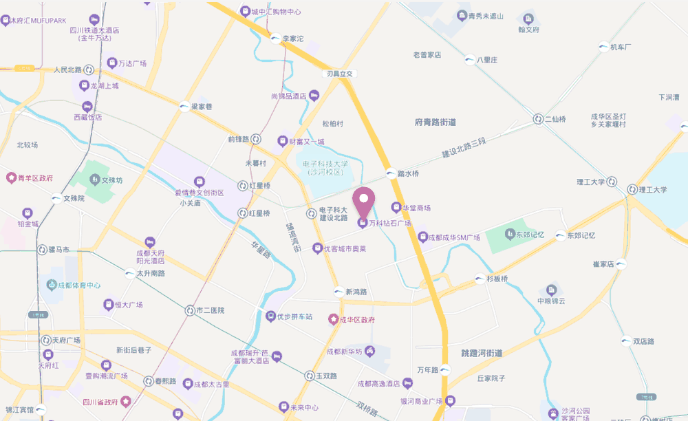 万科钻石广场位置地图
